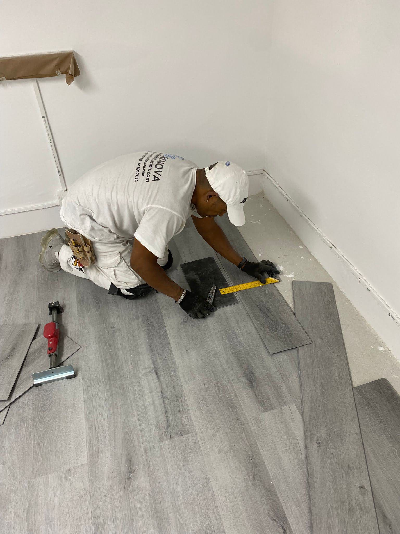 Cocina moderna reformada